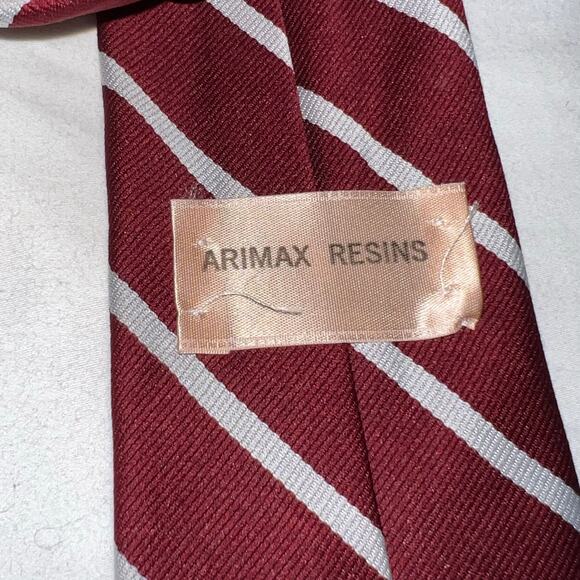 Vibrant Arimax Resins Striped Tie for Bold Style - Picture 3 of 3